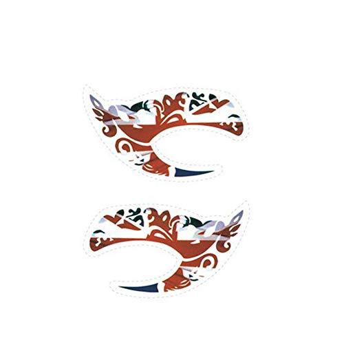 CFCYS CFCYS Temporary Tattoo,Transfer Eye Stickers Colored Eye Tattoo for Women Men Eyeliner Tattoo Waterproof Removable Non-Toxics Safe
