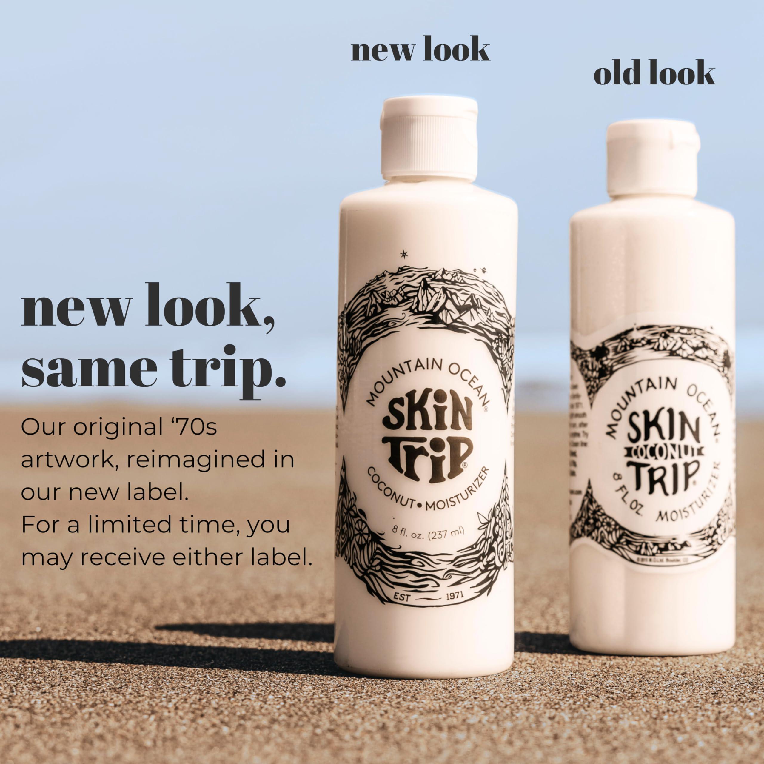 Mountain Ocean Mountain Ocean Skin Trip Moisturizer, Coconut , 8-Ounces (Pack of 3)