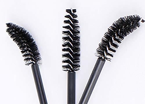 BesYouSel BesYouSel 100PCS Disposable Eyelash Mascara Brushes Eyelash Curler Brush Set Professional Eyelash Wands Applicator Makeup Brush Tool Kits,Blue