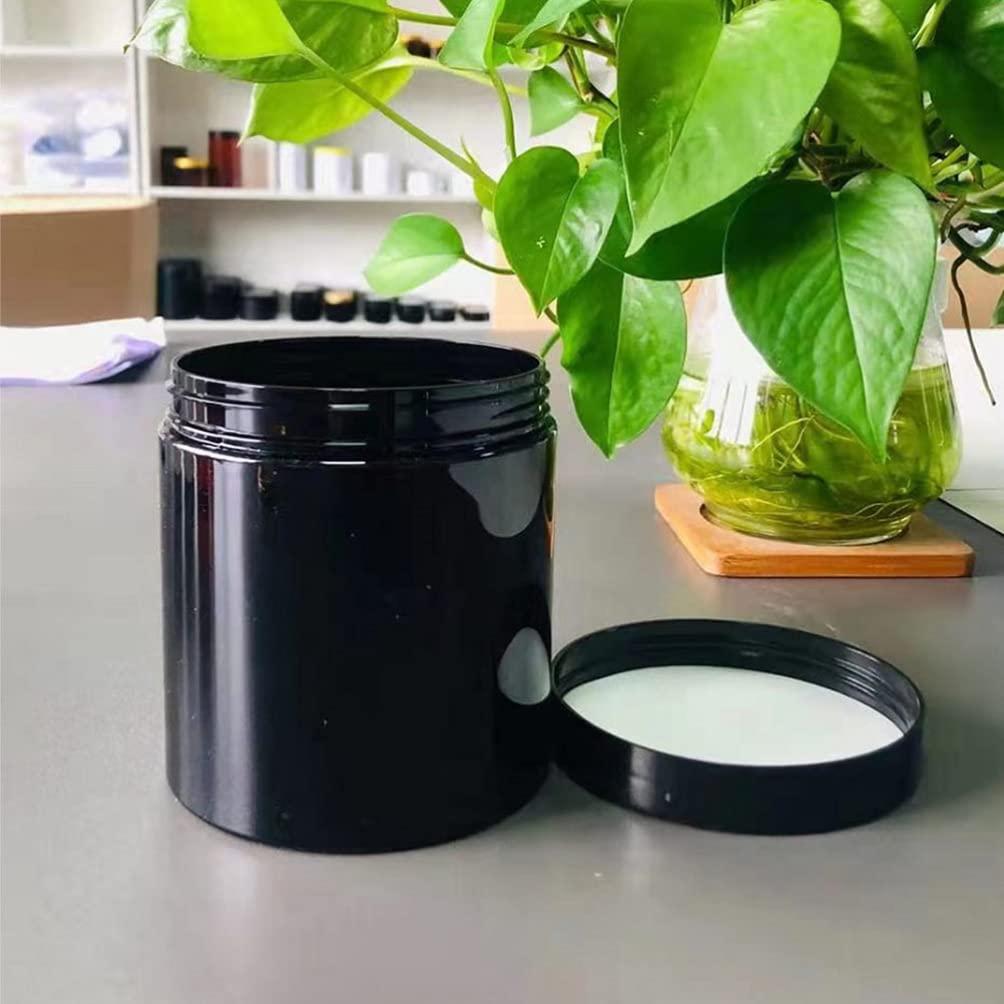 Hemoton 6pcs Plastic Cream Jar Travel Bottles Cosmetic Bottles Storage Bottles Facial Cream Containers Cream Jars Plastic Lotion Bottles Face Mask Jars Makeup Jars Makeup Containers