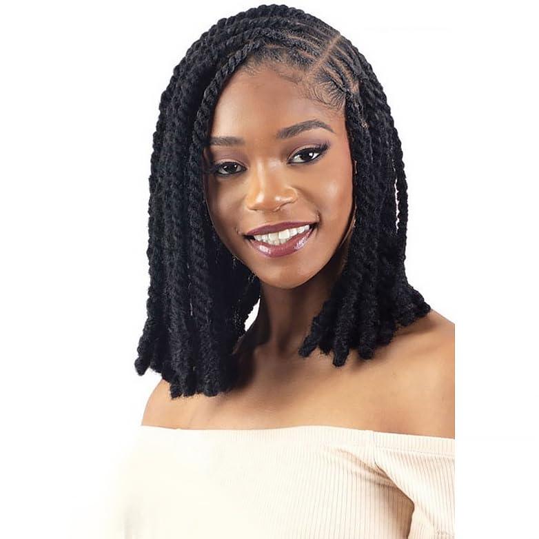 FREE TRESS FREE TRESS Synthetic Braid - 3X Cuban Twist Soft & Natural 16\" (1)