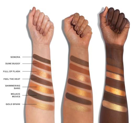 MORPHE Morphe 35U Makeup Palette - Gilded Desert Artistry Palette with Deep Metallics, Shimmers & Matte Pressed Pigments - Made to Build, Blend & Layer for Everyday, Versatile Makeup Looks (1.98 oz)