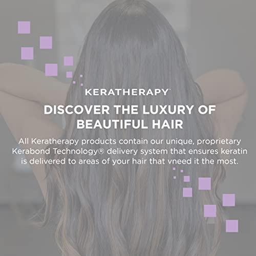 KERATHERAPY KERATHERAPY Keratin Infused Totally Blonde Violet Toning Shampoo, 10.1 fl. oz, 300 ml - Violet Shampoo for Blonde Color Treated Hair, Brassy, Silver, & Highlighted - Sulfate & Paraben Free