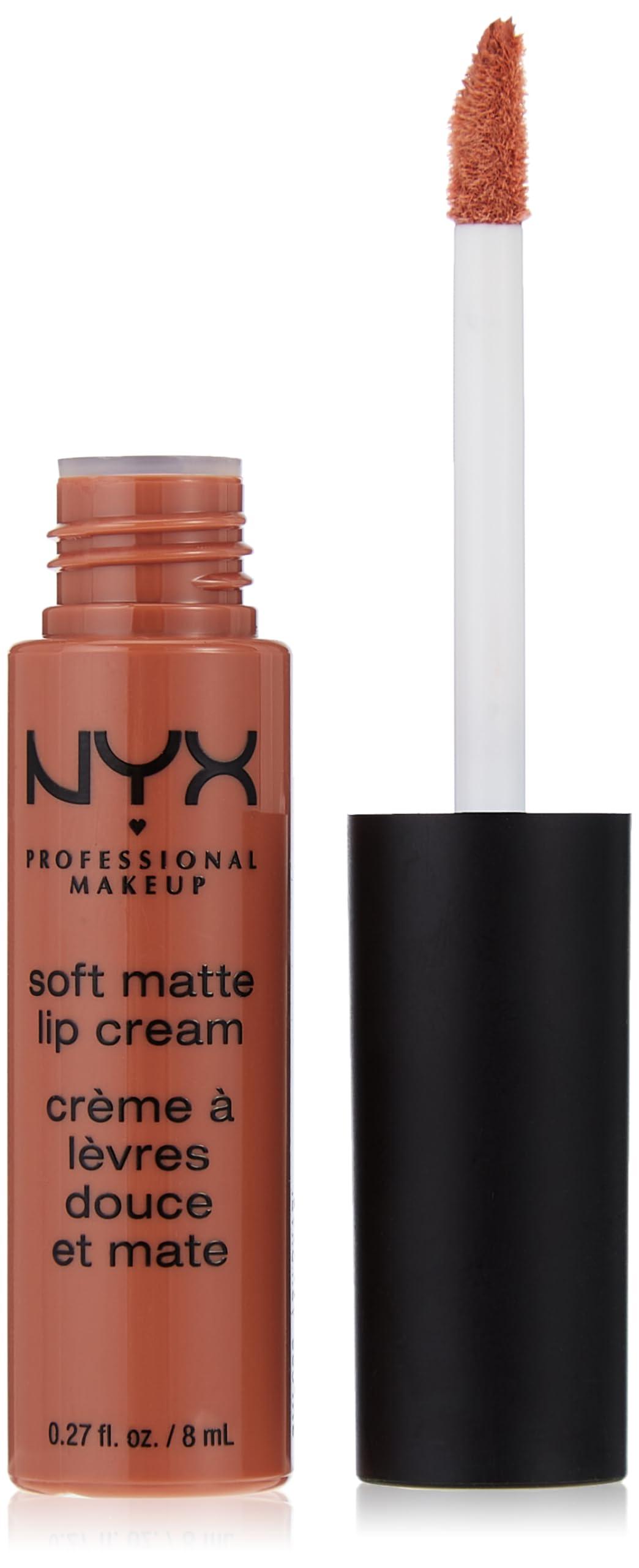 NYX PROFESSIONAL MAKEUP NYX PROFESSIONAL MAKEUP Soft Matte Lip Cream Bundle - Abu Dhabi & London Matte Lipstick Shades (2-pack)