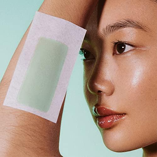 Billie Billie Wax Kit - Body & Underarm - Easy & Convenient - No Heat - Made With Aloe & Avocado Oil - Vegan Soft-Gel - 36 wax strips - 6 post-wax serum wipes