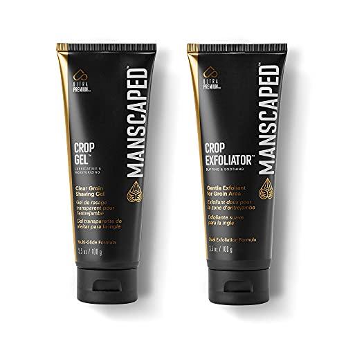 Manscaped Refining The Gentleman MANSCAPED The Ultra Smooth Package, Male Hygiene Shaving Bundle With Groin Razor, Shaving Gel, and Exfoliator