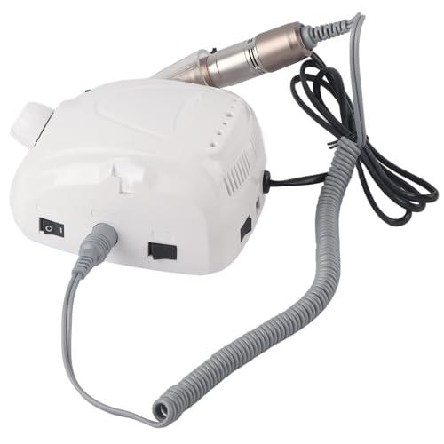 BROLEO BROLEO Nail File Machine, Nail Drill Ergonomic Handle 35000RPM Controllable for Home for Nail Salon (US Plug 110V)