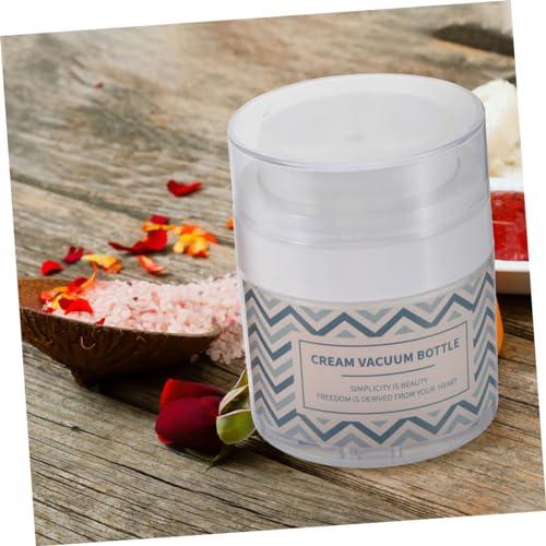 NOLITOY NOLITOY Facial Cream Storage Jars Multipurpose Makeup Package Bottles 4pcs Cream Sub Storage Bottles Spill Proof for Travel