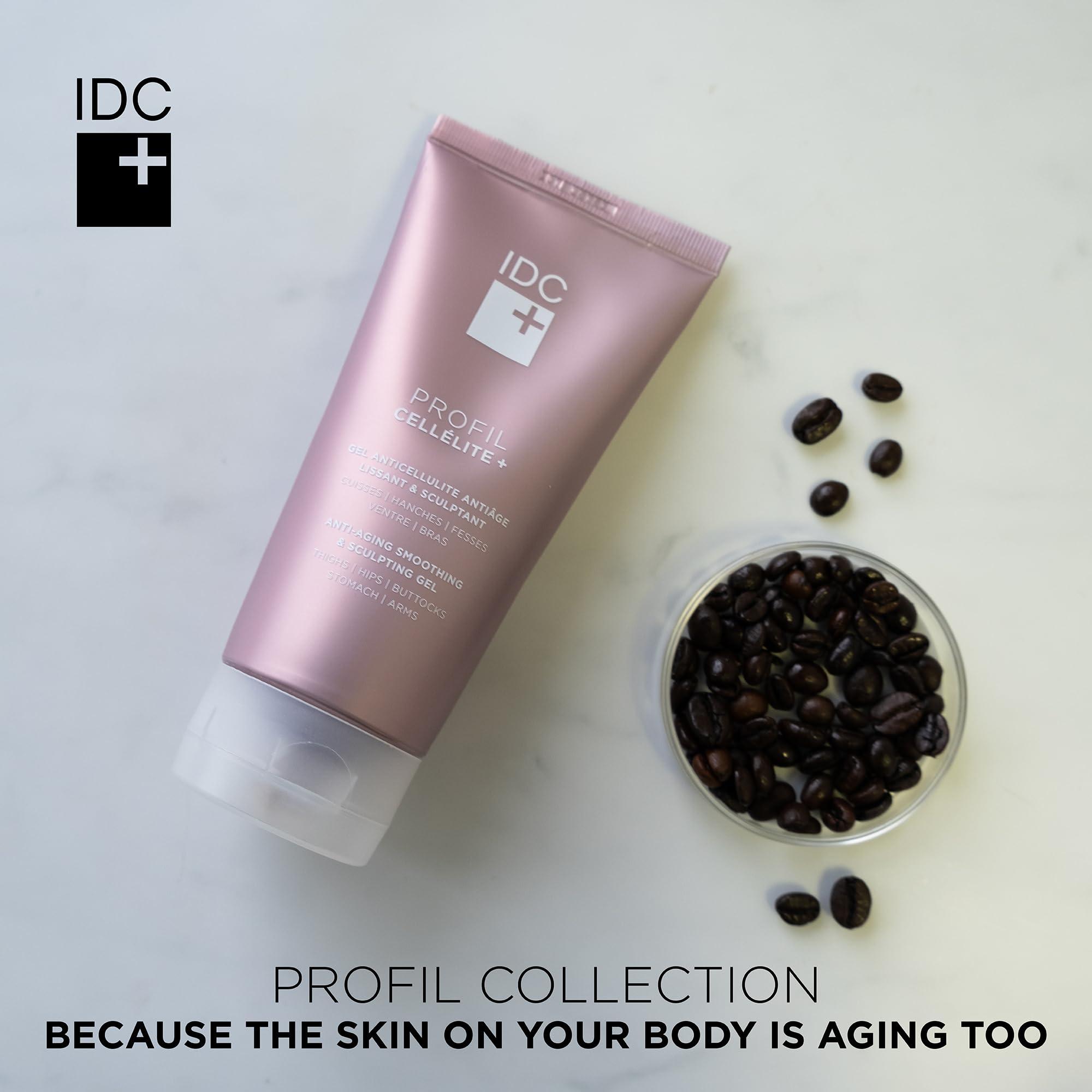 IDC IDC Dermo Profil Celllite Anti Cellulite Body Sculpting Gel - 5 fl oz - Body Firming & Toning Caffeine Gel Cellulite Remover - Vegan Cellulite Treatment for Legs, Stomach, Arms, Thighs & Hips