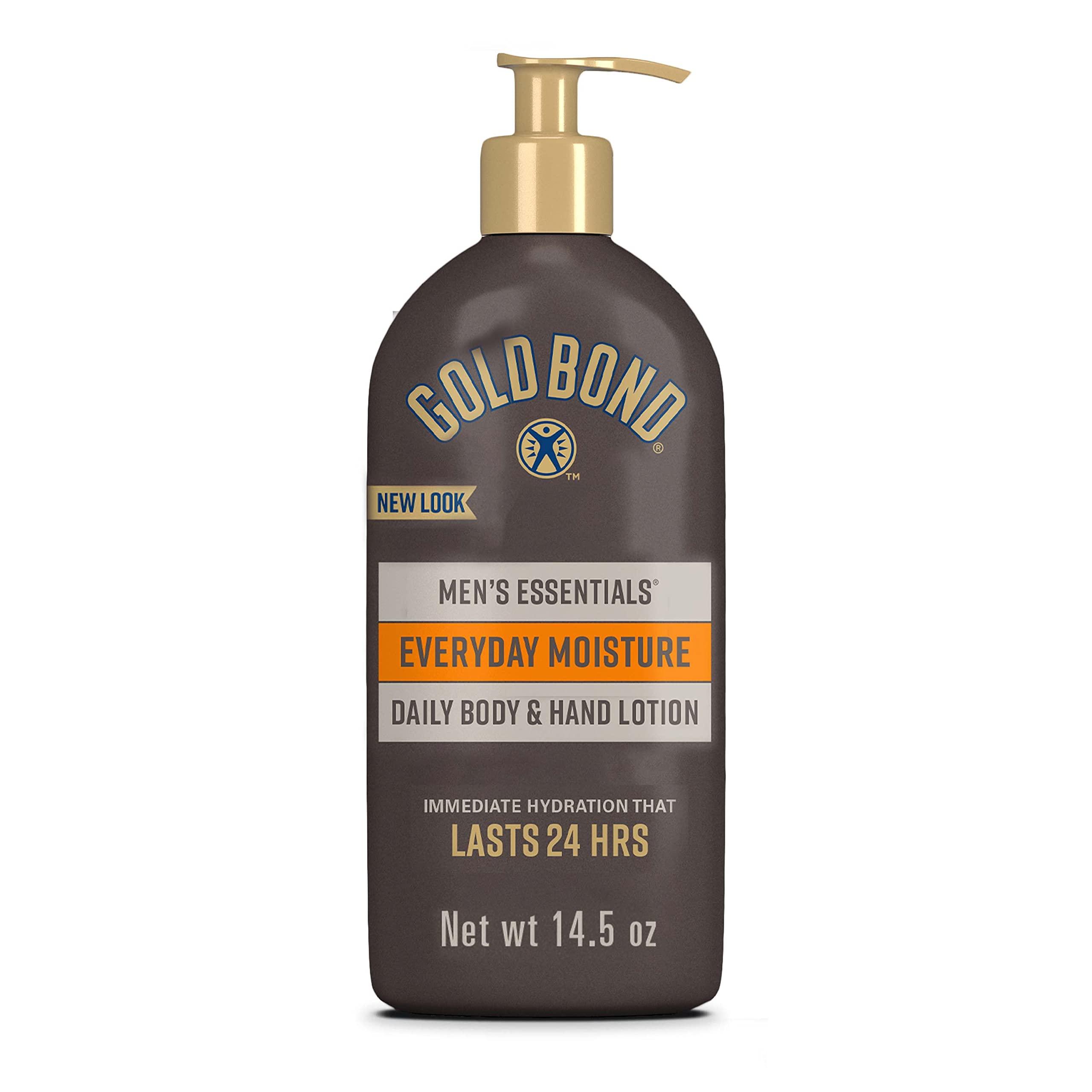 Gold Bond Gold Bond Ultimate Men's Essentials Hydrating Lotion, 14.5 oz., Everyday Moisture for Dry Skin