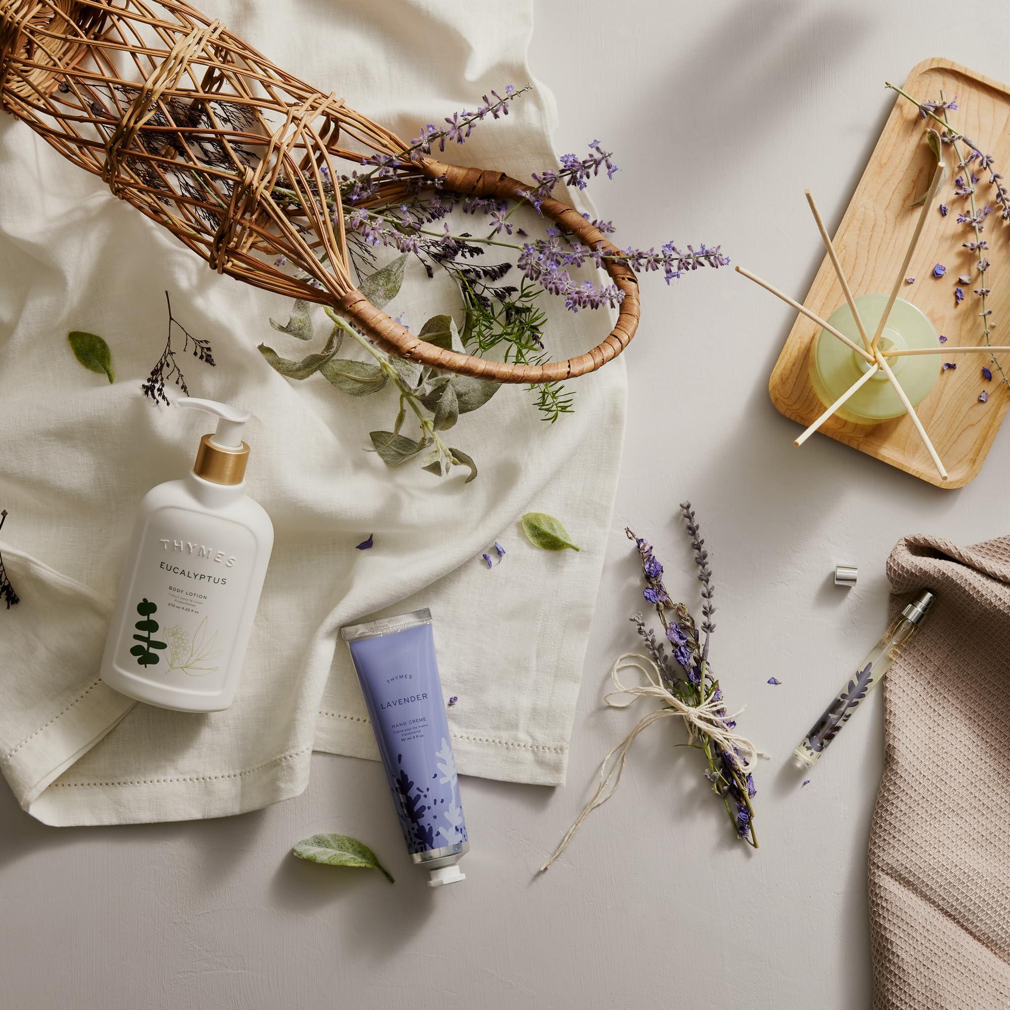 Thymes Thymes Eucalyptus Body Lotion - Shea Butter Lotion wIth Vitamin E, jojoba Oil, and Honey for Skin Care Routine - Body and Hand Lotion for Women & Men (9.25 fl oz)