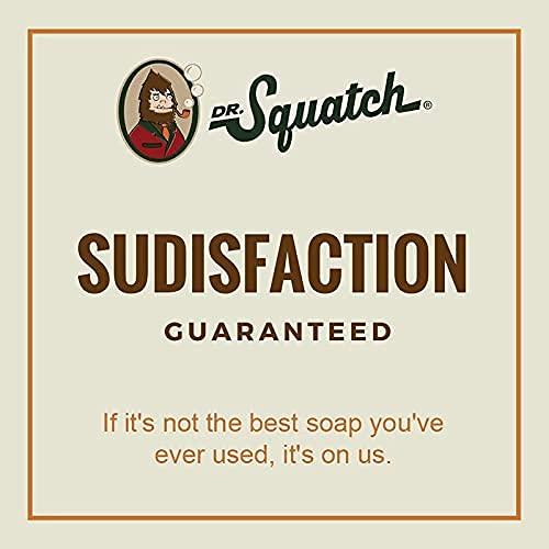 Dr. Squatch Dr. Squatch All Natural Bar Soap for Men with Zero Grit, 3 Pack, Cedar Citrus