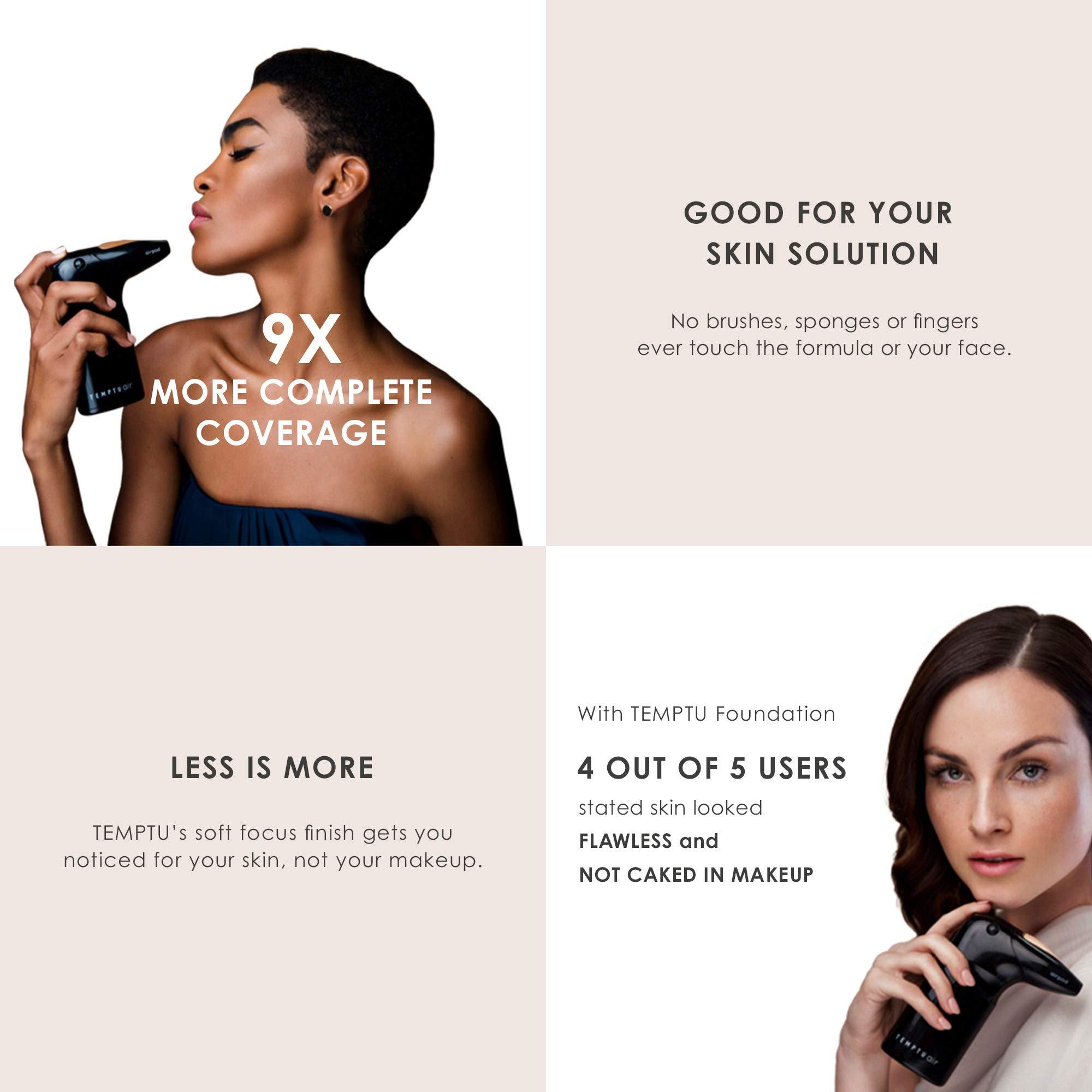 TEMPTU TEMPTU Air Perfect Canvas Airbrush Starter Kit, 3N Buff