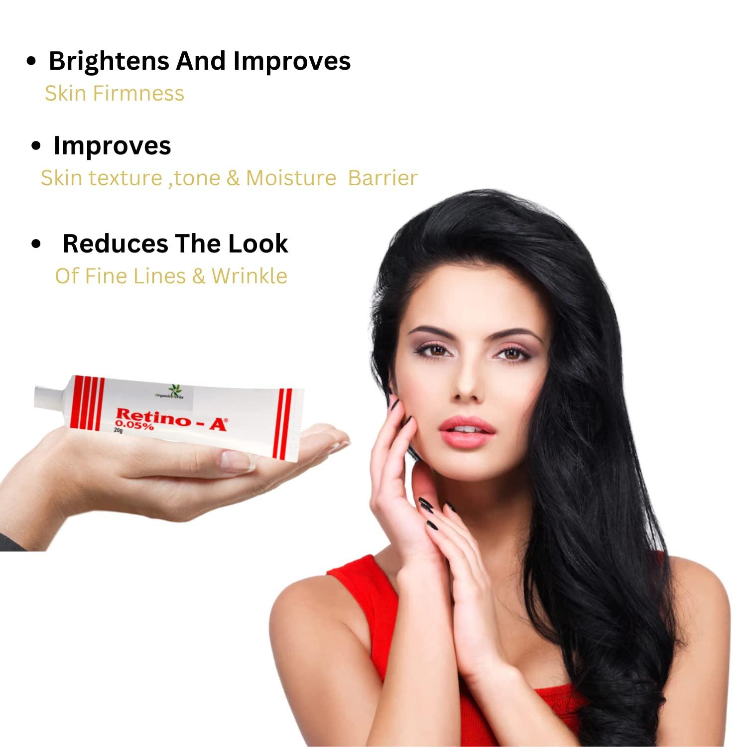 Buycrafty Retinol Night Moisturizer Cream 0.05% Jojoba Oil, Tea Extract, Vitamin E Firming Cream I Anti Aging, Retinol Moisturizer & Wrinkle Cream for Women, Anti Wrinkle Face 20g