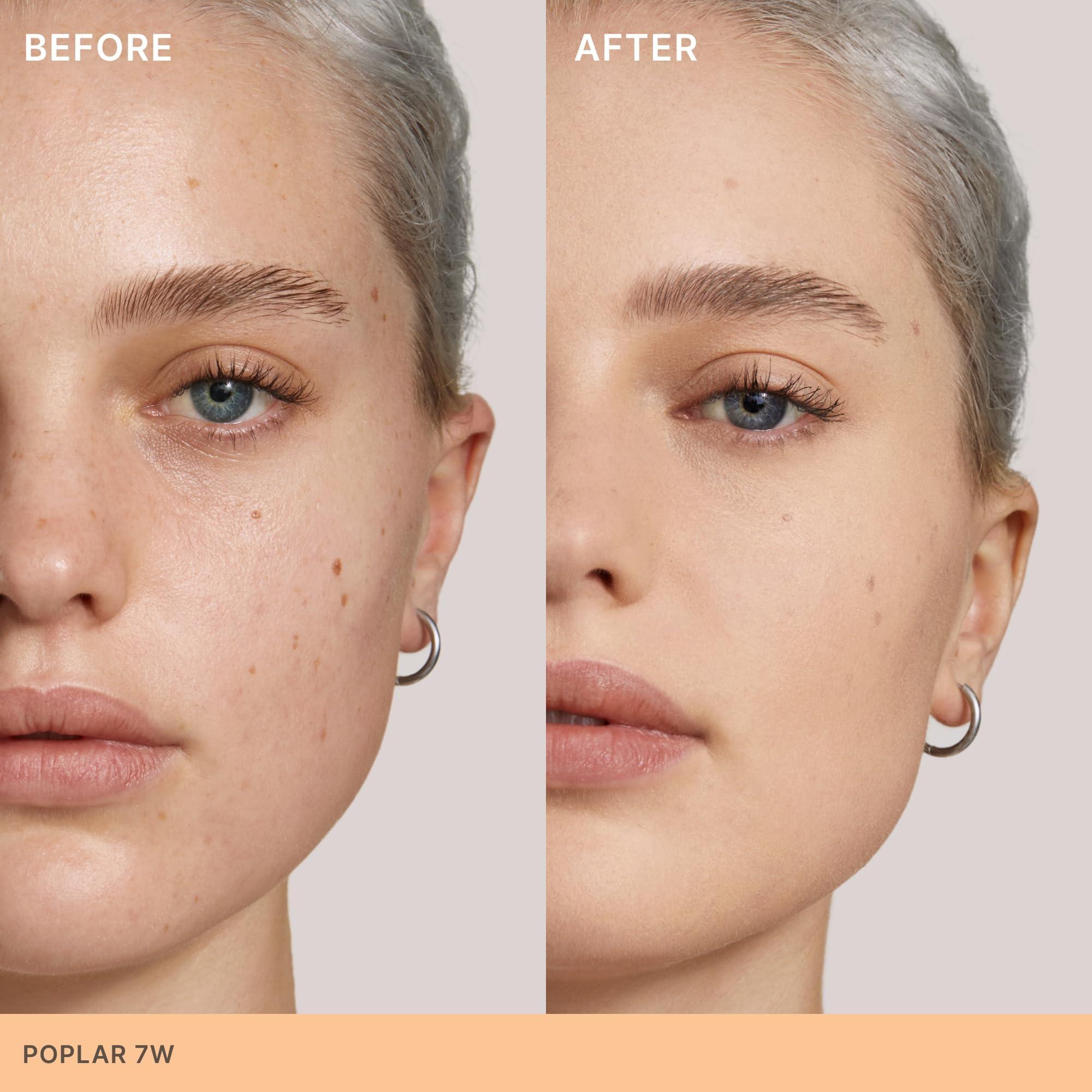 ILIA ILIA - Skin Rewind Complexion Stick - Foundation + Concealer + Skincare | Non-Toxic, Vegan, Cruelty-Free, Clean Makeup (7W - Poplar, 0.35 oz | 10 g)