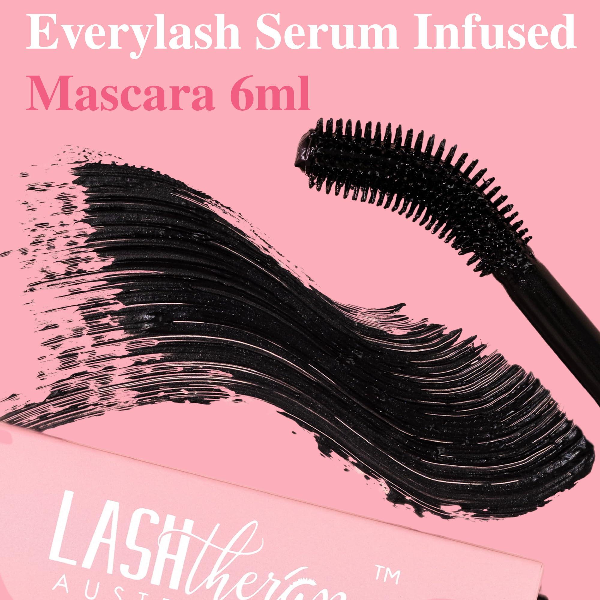 Lash Therapy Australia Lash Therapy Australia Every Lash Growth Serum Mascara Black Volume and Length, Cruelty Free & Vegan Waterproof Eye Makeup, Tubing Mascara, Natural Mascara For Sensitive Eyes, 6ml