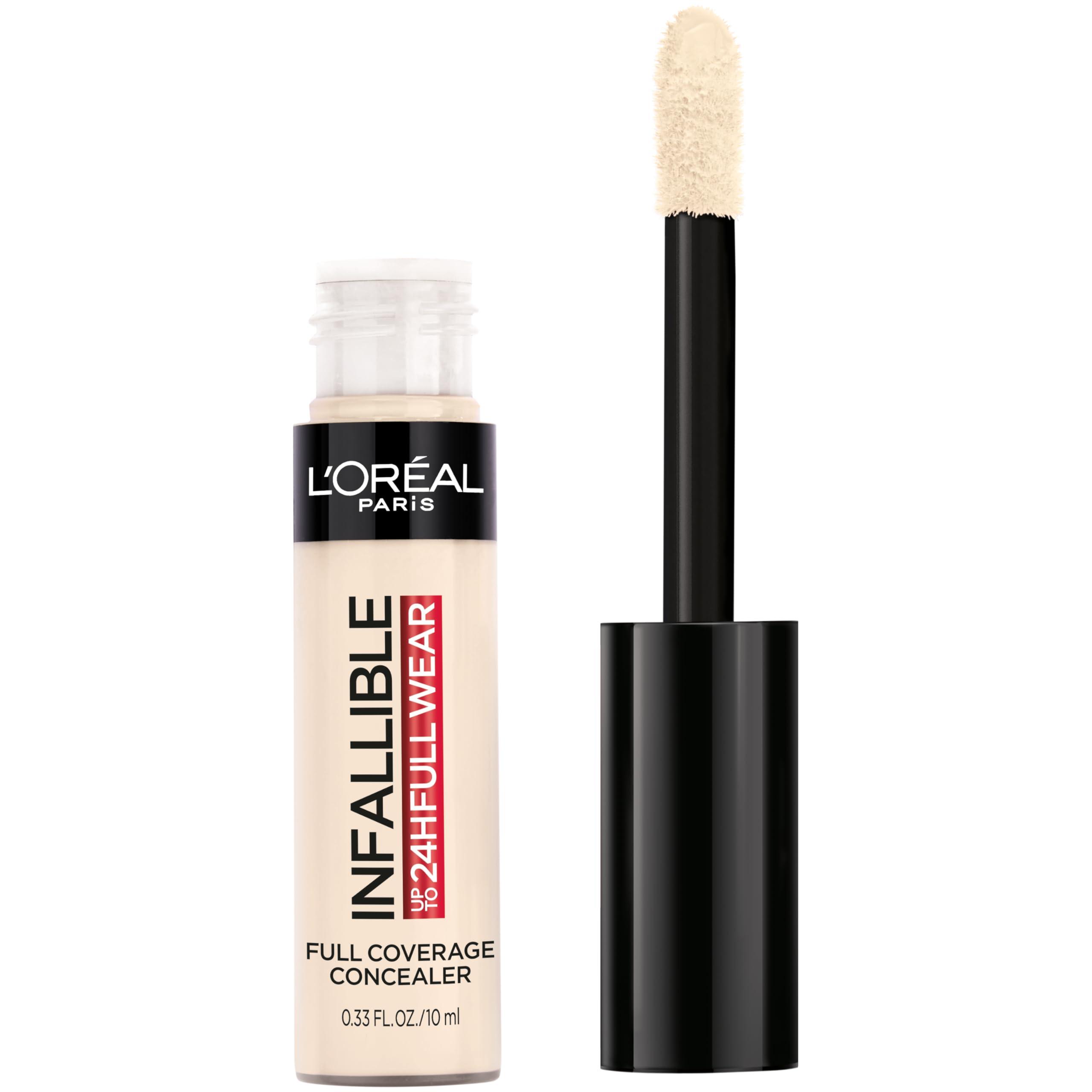 L'Oreal Paris L'Oreal Paris Makeup Infallible Full Wear Waterproof Matte Concealer, Full Coverage, Porcelain, 0.33 fl. oz.