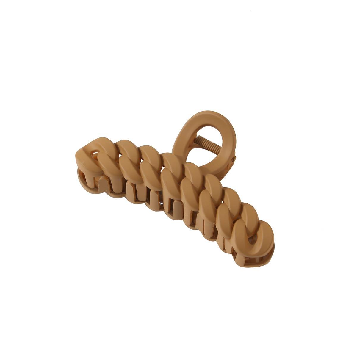 ESASAM Amazon retro Korean hair clip 11cm chain shark clip Hair clip Hair accessories curling claw clip