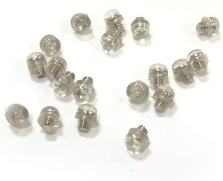 TypoGrove 10Pcs Silver Hair Scissors Rubber Silencer Rubber Muffler Hair Scissor Silencer Accessories, Styling Tools Barber Salon Replacement 3mm Shears Hair Cutting Tools