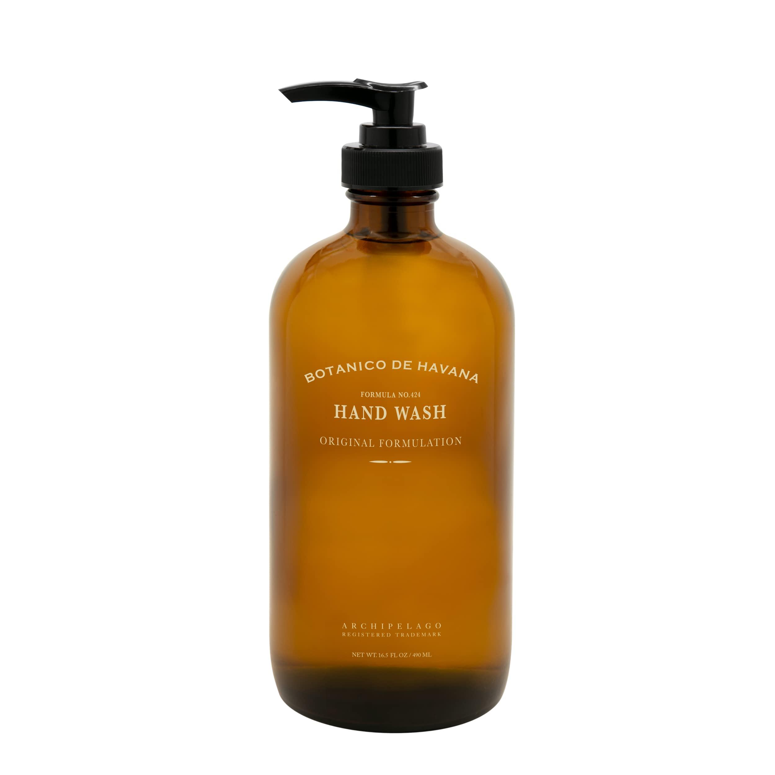 Archipelago Botanicals Archipelago Botanicals Botanico de Havana Liquid Hand Soap, Moisturizing Daily Hand Wash with Soap Pump, Kitchen or Bathroom Hand Soap, 16.5 Fl. Oz.