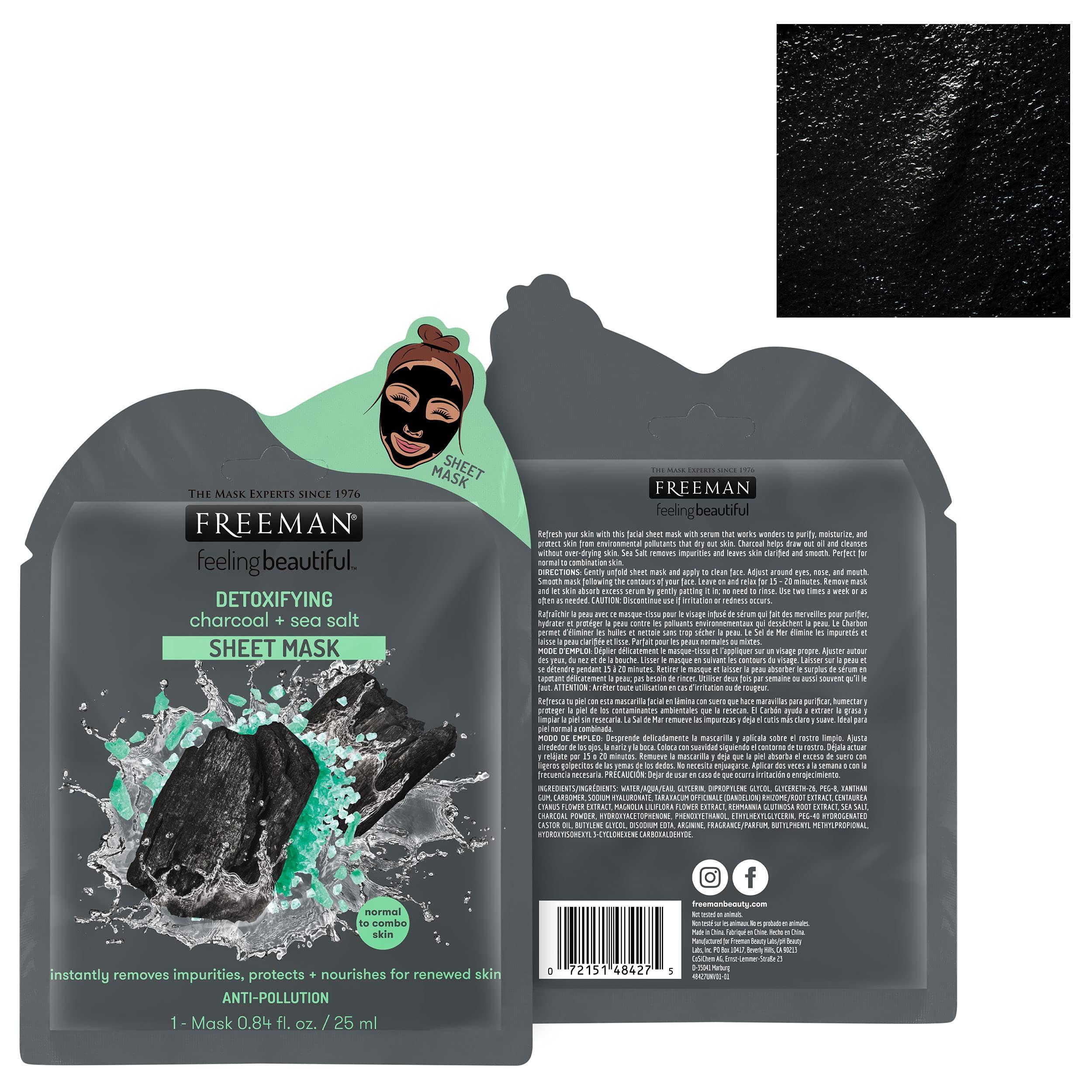 FREEMAN FREEMAN Facial Mask Anniversary Collection Set, pack of 12