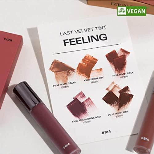 BBI@ BBIA BBIA Glow Lip Tint (#01 CHAI) + Last Velvet Tint (V36 FEIGN COOL) Bundle SET