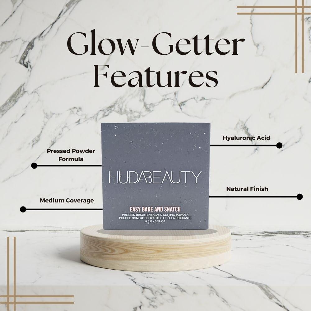 Huda HUDA BEAUTY Easy Bake and Snatch Pressed Talc-Free Brightening and Setting Powder Poundcake