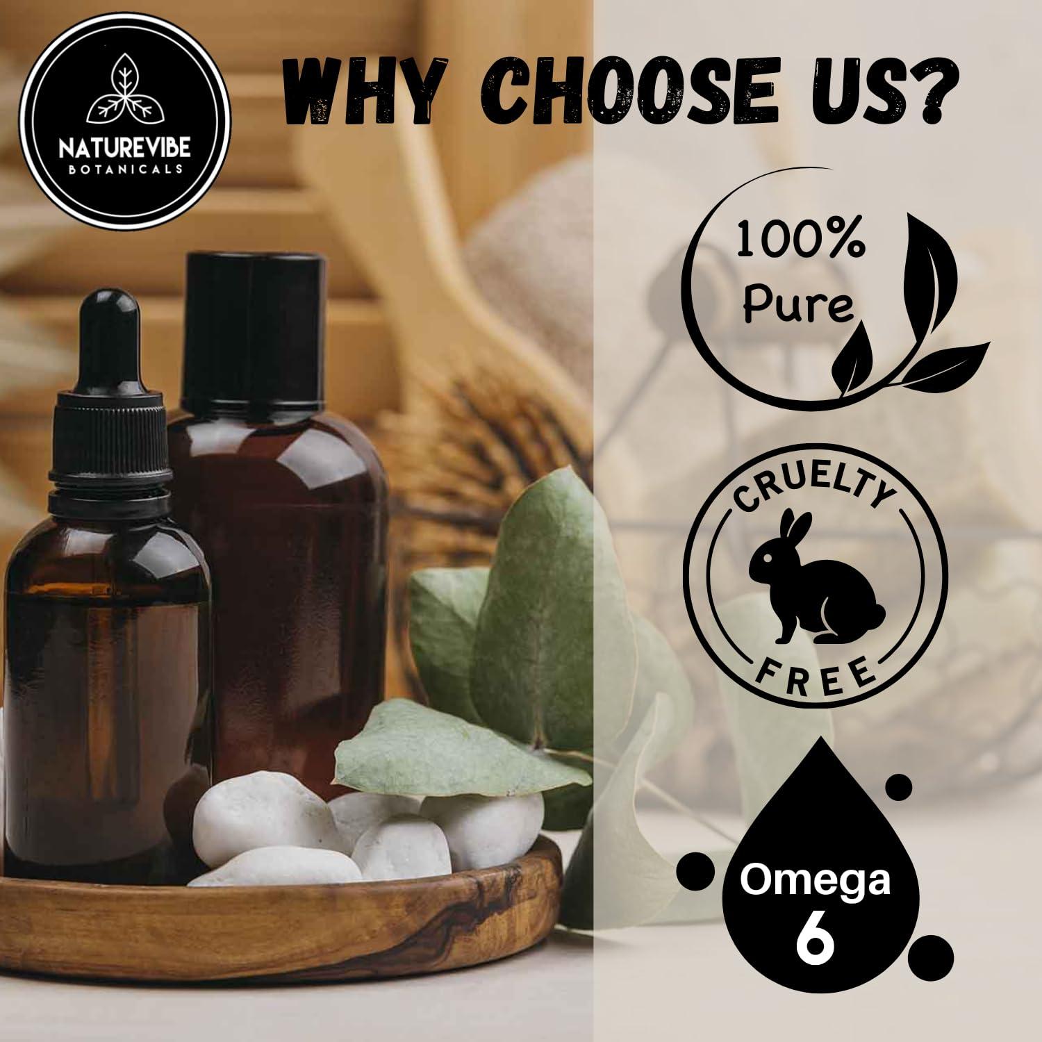 Naturevibe Botanicals Naturevibe Botanicals Bhringraj Oil 32 Ounces | 100% Pure and Natural | Great for Skin Care and Hair Care