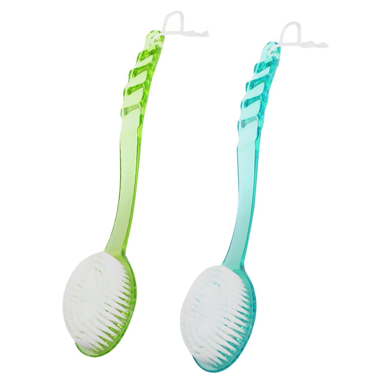 Hemoton Hemoton 2pcs Bath Back Brush Bathtub Overflow Cover Bath Jet for Tub Bathtub Sticker Shower Sponge U Brush Bath Mesh Plug Grout Bathtub Strainer Mats Bathroom Body Brush Shower Cleaning