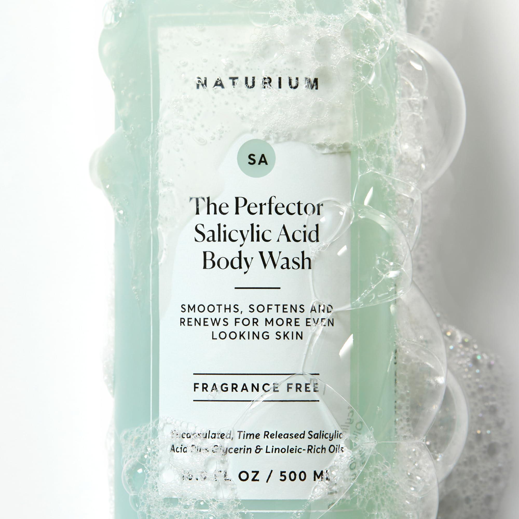 Naturium Naturium The Perfector Salicylic Acid Body Wash, Gentle & Smoothing Cleanser, 16.9 oz