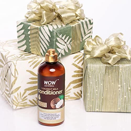 WOW Skin Science WOW Skin Science Coconut Milk Hair Conditioner for Dry Hair - Deep Conditioner for Dry Damaged Hair Sulfate Free Conditioner - Curly Hair Conditioner - Conditioner for Men & Women