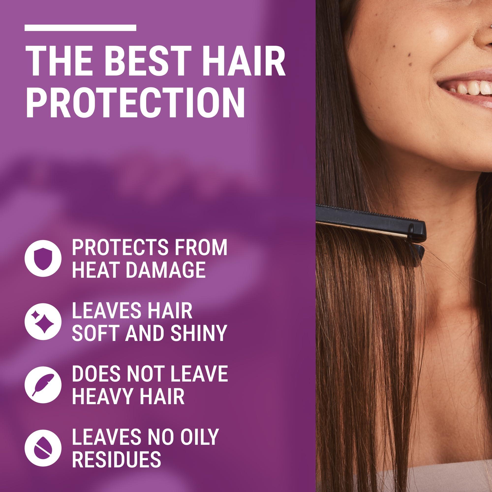 NEATLY NEATLY Leave-In Keratin Heat Protectant Spray for Hair for Dry, Damaged, Frizzy Hair - Nourishing Formula, Frizz Control, Humidity Shield - No Parabens, Sulfates or Phthalates, 8.5 Oz