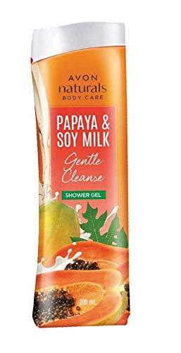 Avon Avon Naturals Gentle Cleanse Papaya & Soy Milk Shower Gel 200 ml