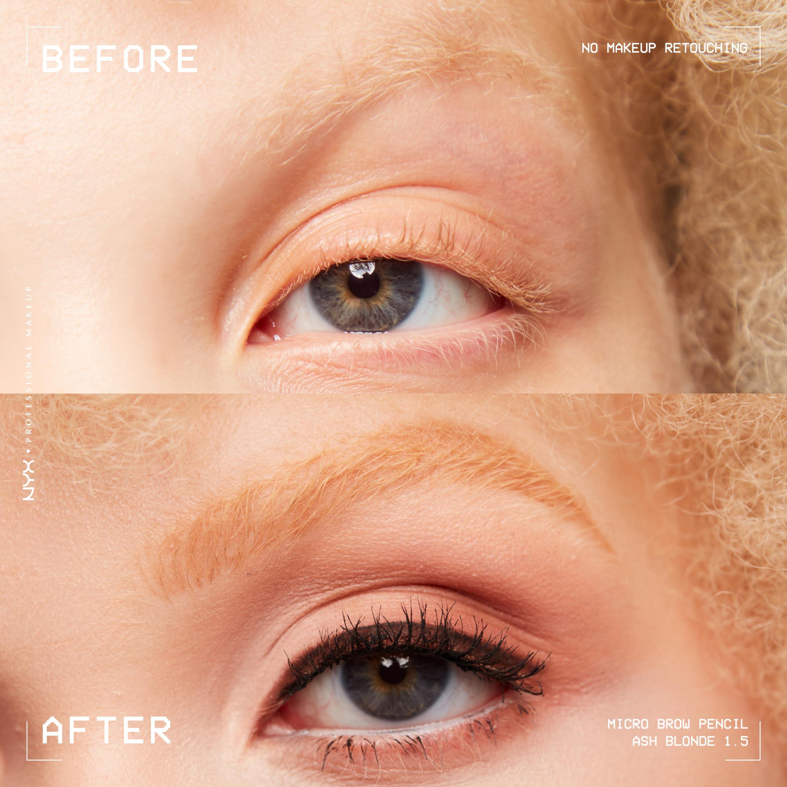 NYX PROFESSIONAL MAKEUP NYX PROFESSIONAL MAKEUP Micro Brow Pencil, Precise Eyebrow Pencil - Ash Blonde