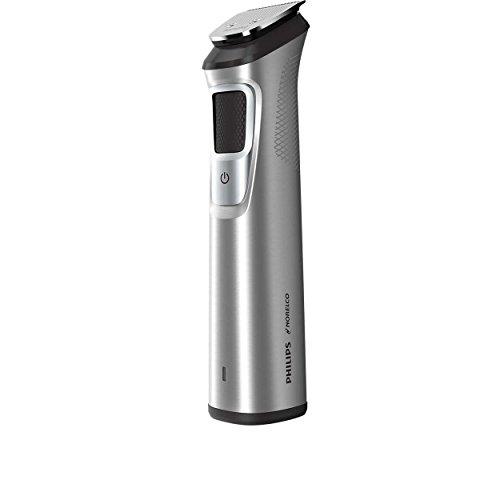 Philips Norelco Philips Norelco Multigroom Men's Beard Grooming Kit with Trimmer for Head Body, Face -Stainless Steel with Travel Case
