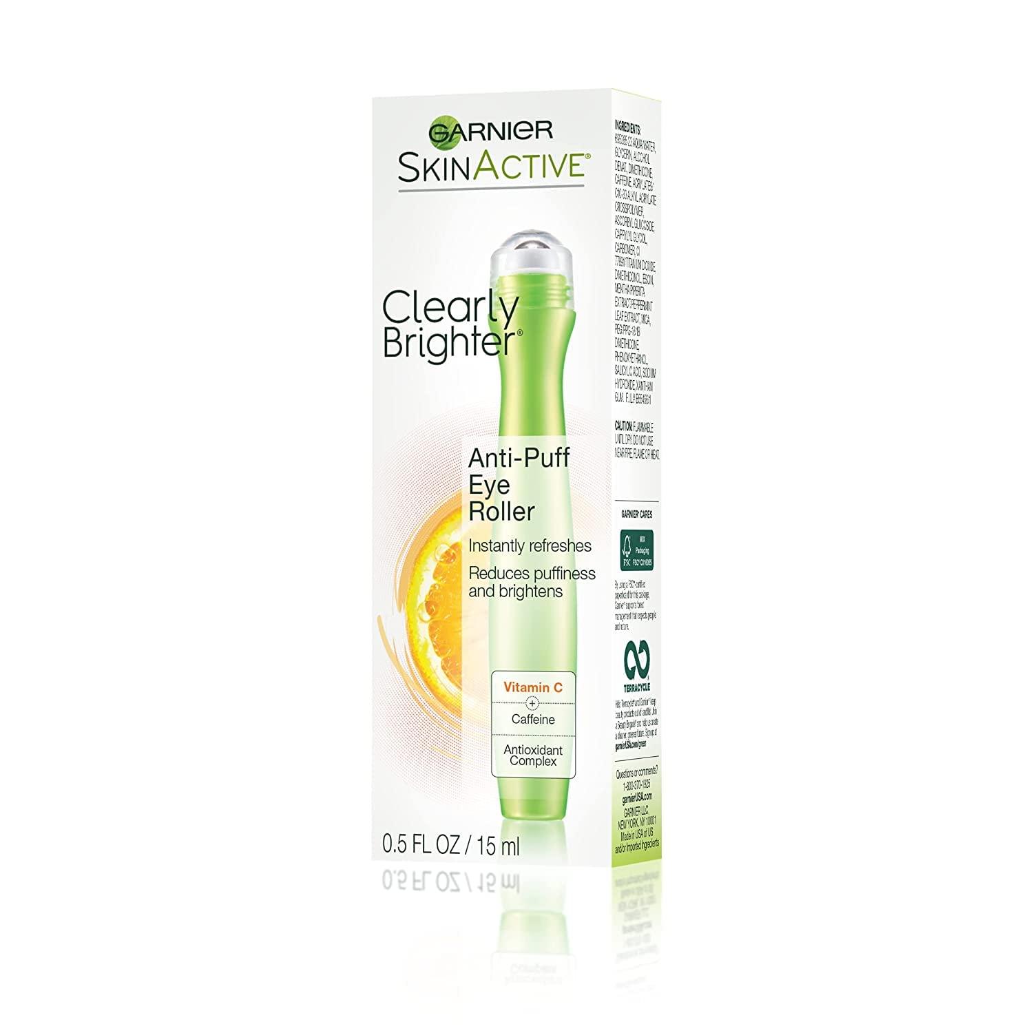 Garnier Garnier SkinActive Clearly Brighter Anti-Puff Eye Roller 0.5 oz (Pack of 3)