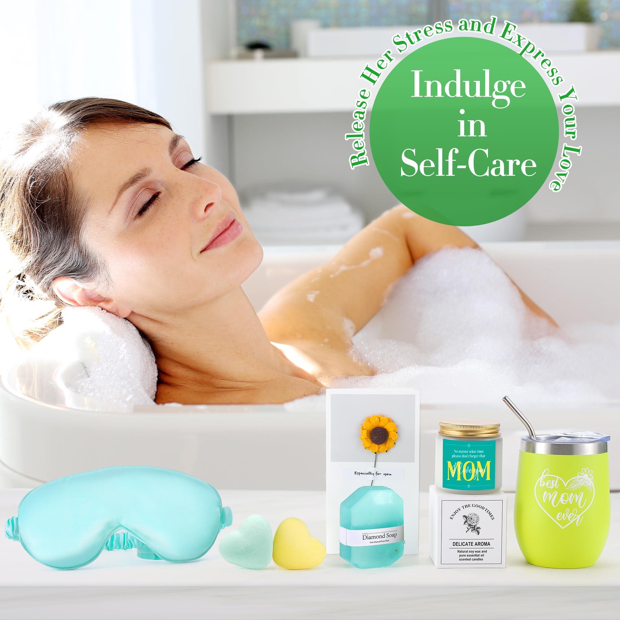 ADBAOBO ADBAOBO Chrismas Gifts for Mom, Mother Gifts Basket Set Gift Ideas for Mother in law Step Mom New Mom,Mother\'s Day Xmas Thanksgiving Self Care Thoughtful Gifts from Daughter Son Kids