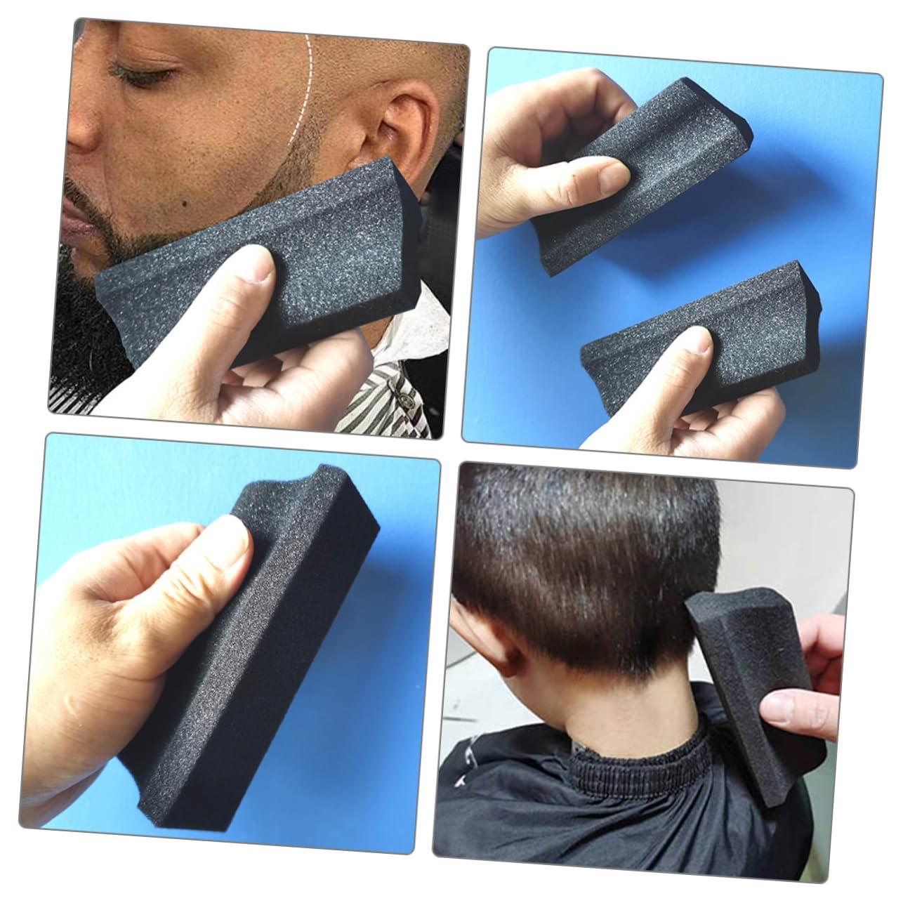 NOLITOY 3pcs Sponge Hair Catcher Beard Men Black NOLITOY