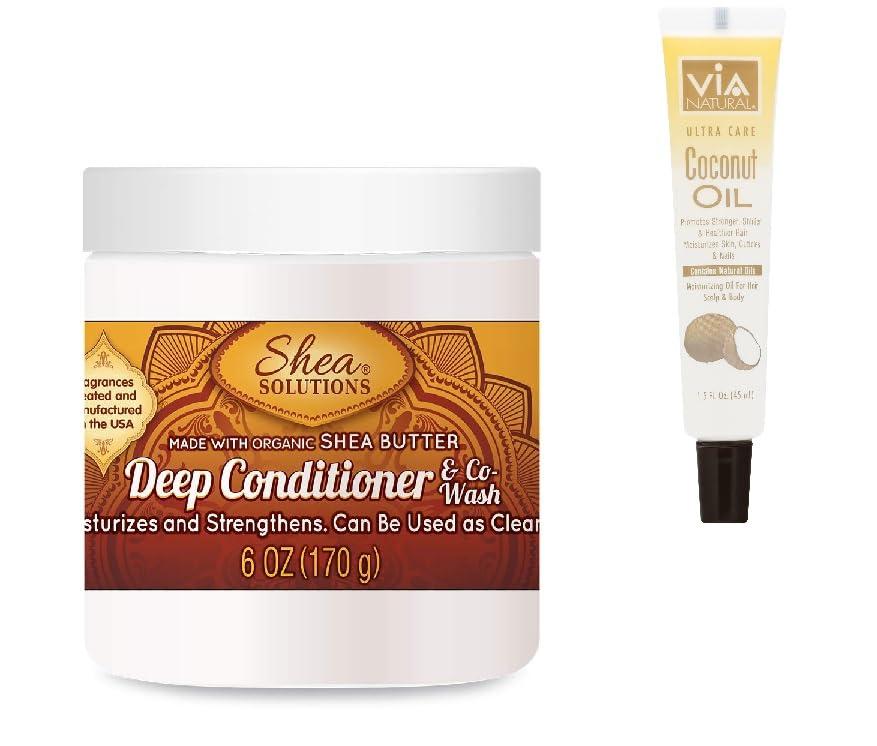 Simply Shea Shea Solution Deep Moisturizing Mask, Net.Wt 6 oz