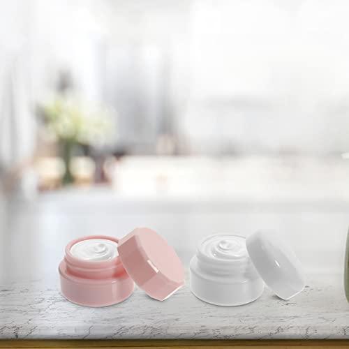 STOBOK STOBOK 12 Pcs Cream Box Body Butter Containers Travel Containers for Toiletries 3g Plastic Jars Makeup Sample Container Empty Sample Containers Lip Balm Jars Mini Travel Can Pp Filling