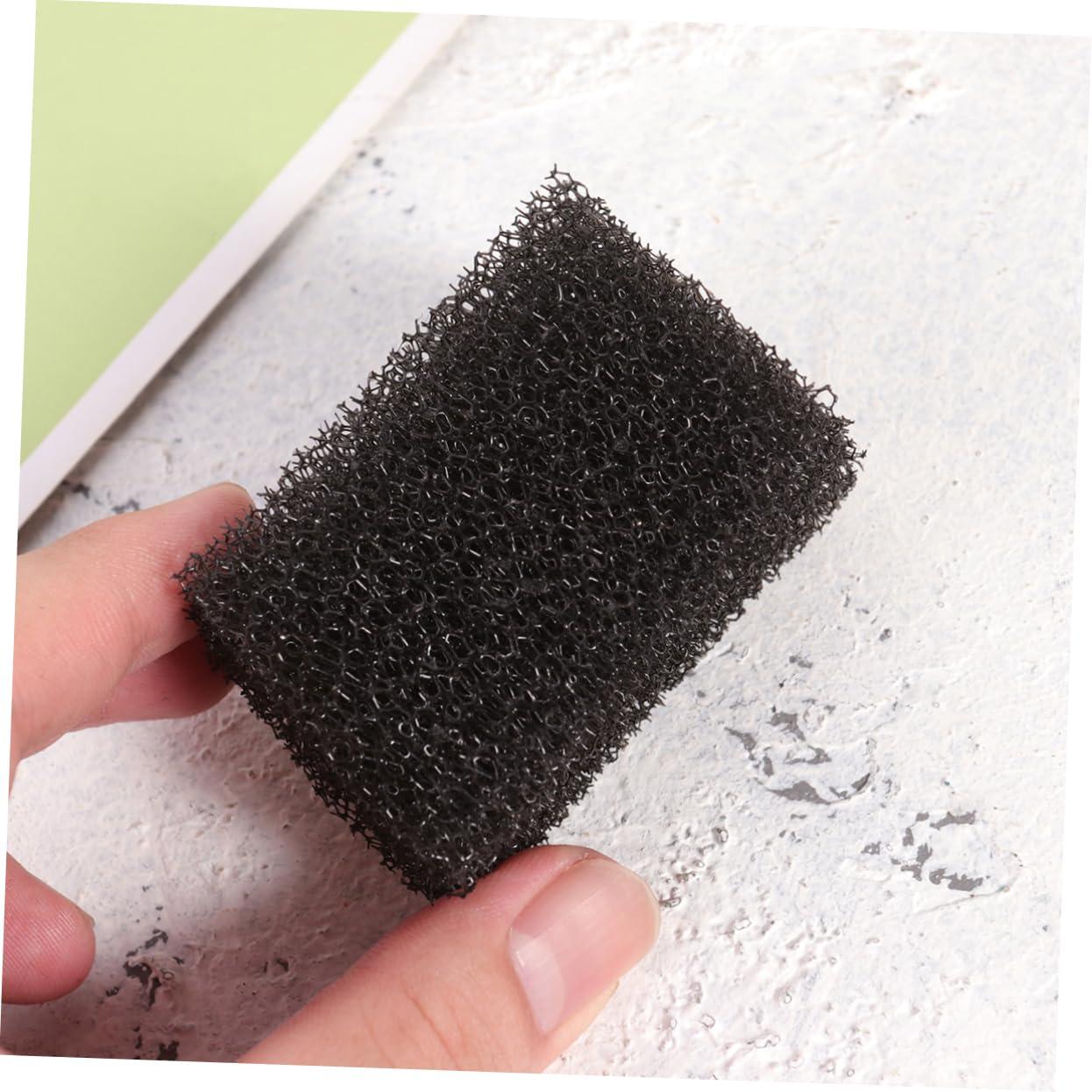 OSOLADY OSOLADY 3 Pcs Mud Skin Sponge Black Makeup Sponge Halloween Party Sponge Black Stipple Sponge Professional Makeup Kit Stipple Sponges Black Toiletry Bag Stipple Sponge Bulk