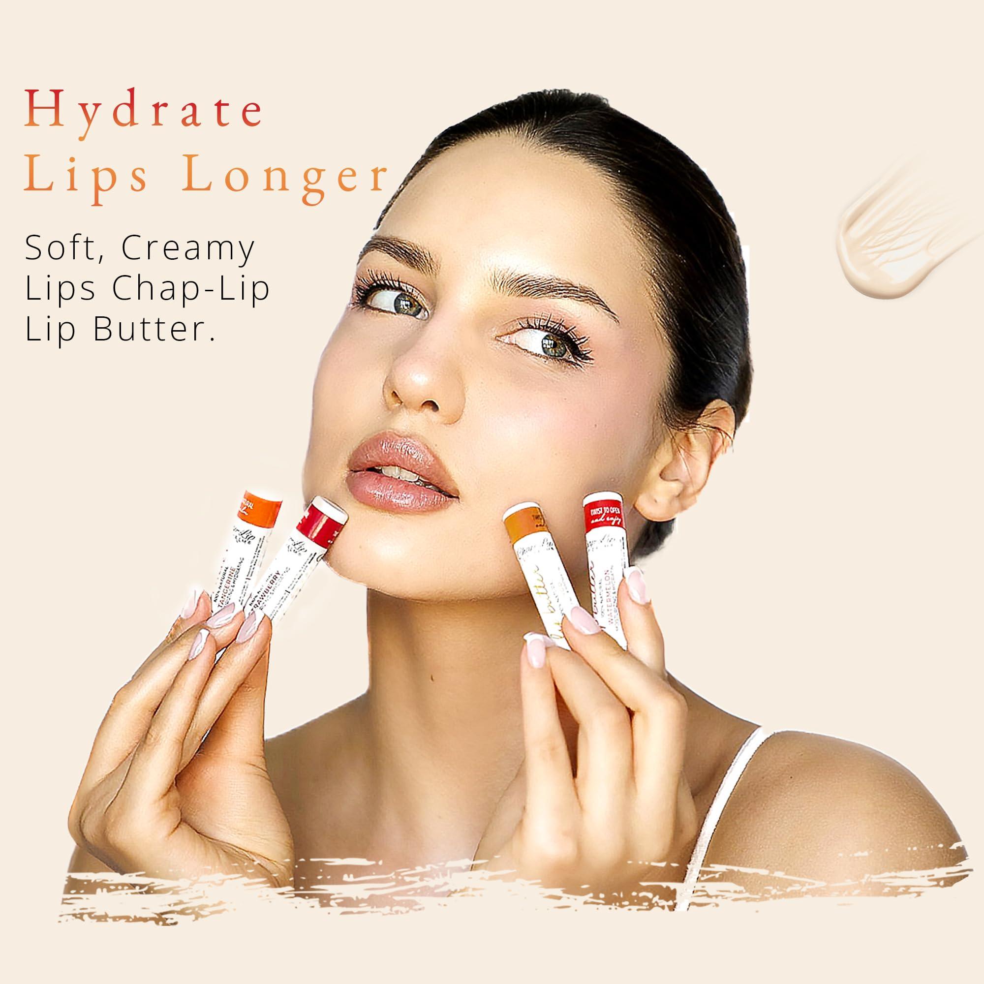 Chap-Lip CHAP-LIP Original Lip Balm Hydrating Bulk Chap Stick with Fruit Flavors, Coconut Oil, and Cocoa Butter - Christmas Gift Stocking Stuffers Lip Therapy Pack for Men and Women - Made in the USA, 24 Pack