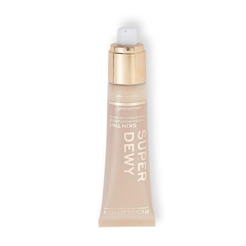 Makeup Revolution Makeup Revolution, Superdewy Tinted Moisturiser, Light Coverage, Dewy Finish, Medium Light, 1.85 fl. Oz.