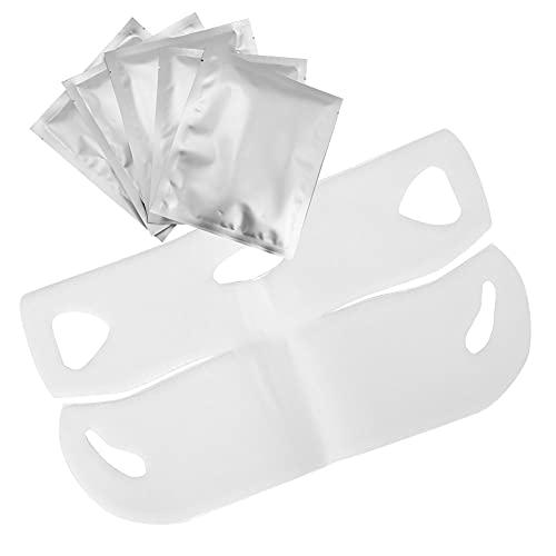 Yinhing Face Lift Mask, V Shaped Slimming Face Mask help with Double Chin Reduce, Firming Moisturizing and Contour Lifting, V Lifting Chin Mask for Tightening Firming Neck