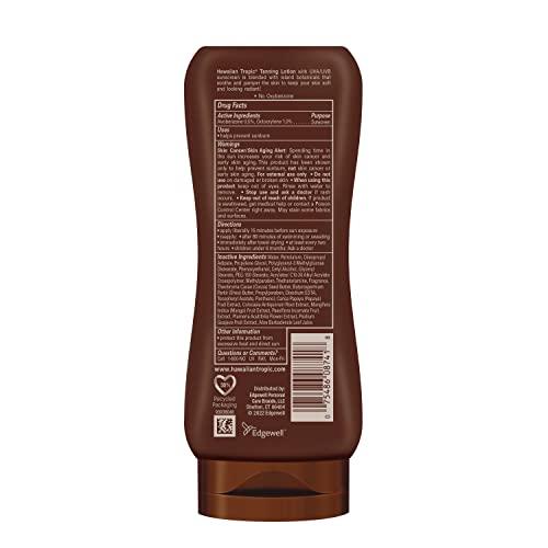Hawaiian Tropic Hawaiian Tropic Island Tanning Lotion Sunscreen SPF 8, 8oz | Outdoor Tanning Lotion with SPF, SPF 8 Sunscreen, Oxybenzone Free Sunscreen, 8oz