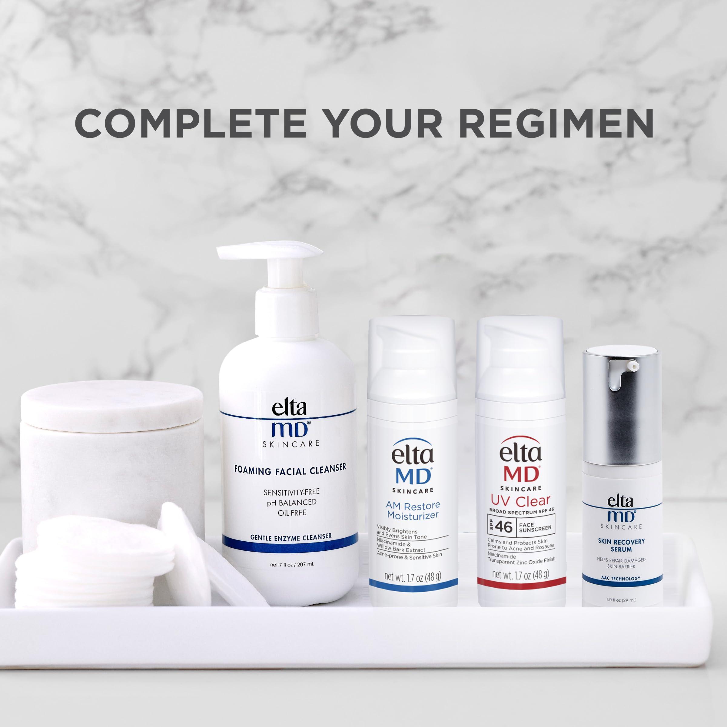 EltaMD EltaMD Foaming Facial Cleanser Face Wash, Gentle Foaming Face Wash and Makeup Remover, Oil Free , 7 oz Pump