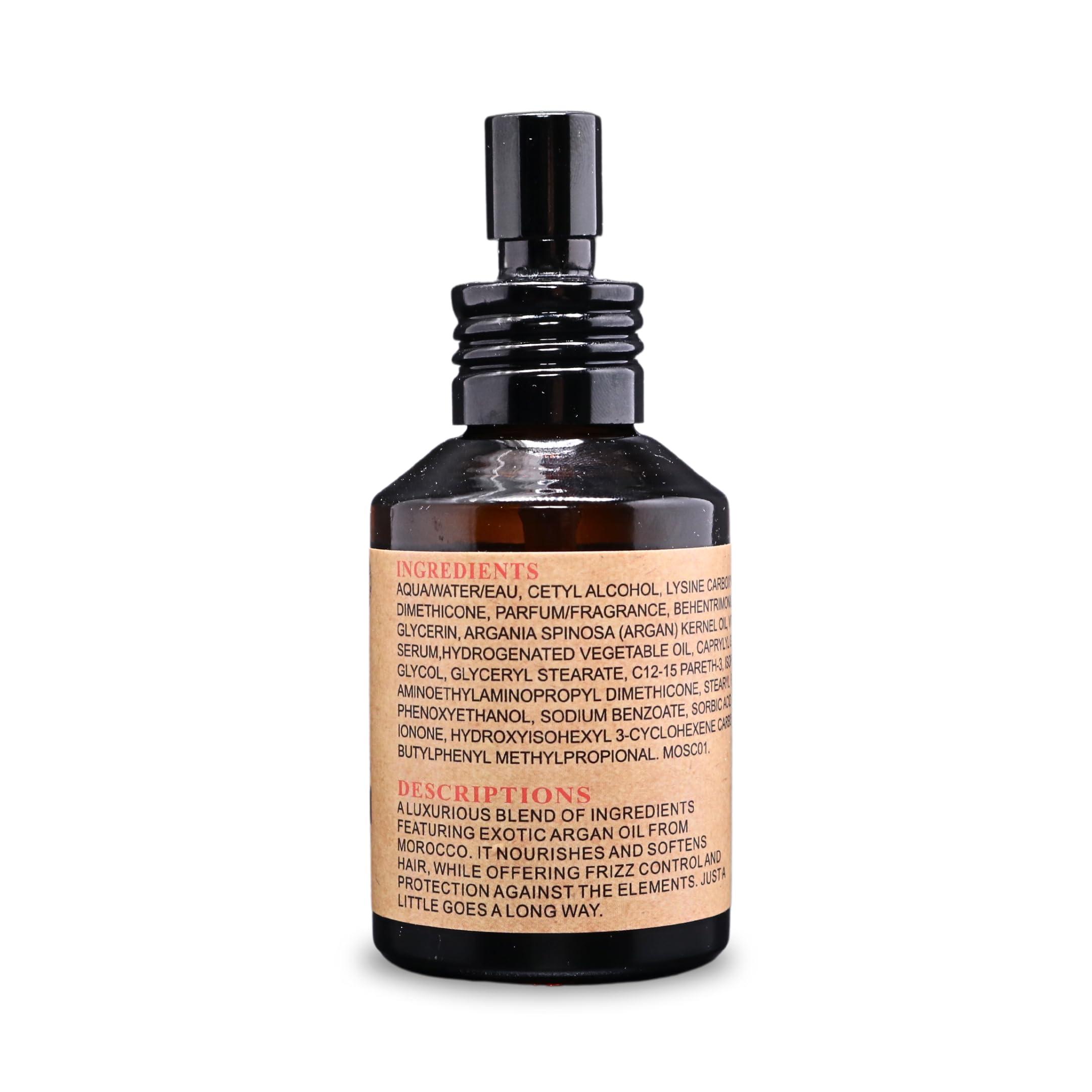 LUXURY TREND LUXURY TREND Pure Morocco Argan Oil - Nourishing Hair Oil for Silky, Frizz-Free Locks - Vitamin E & Fatty Acids Rich, Sulfate-Free Treatment for All Hair Types, 1.69 Oz