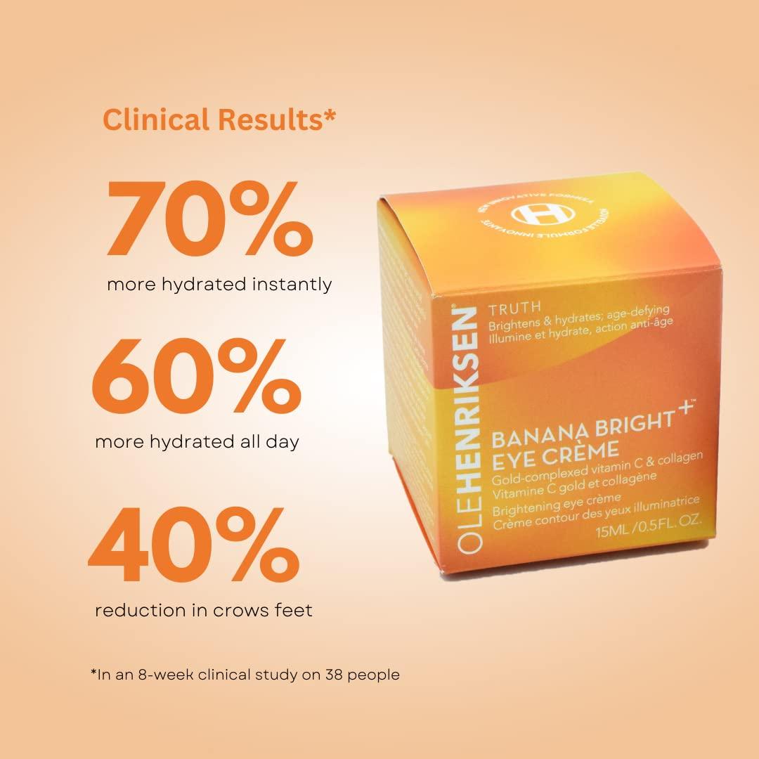 Ole Henriksen Ole Henriksen Olehenriksen Banana Bright+ Vitamin C Eye Crme 0.5 oz, 0.50 Ounce (Pack of 1)