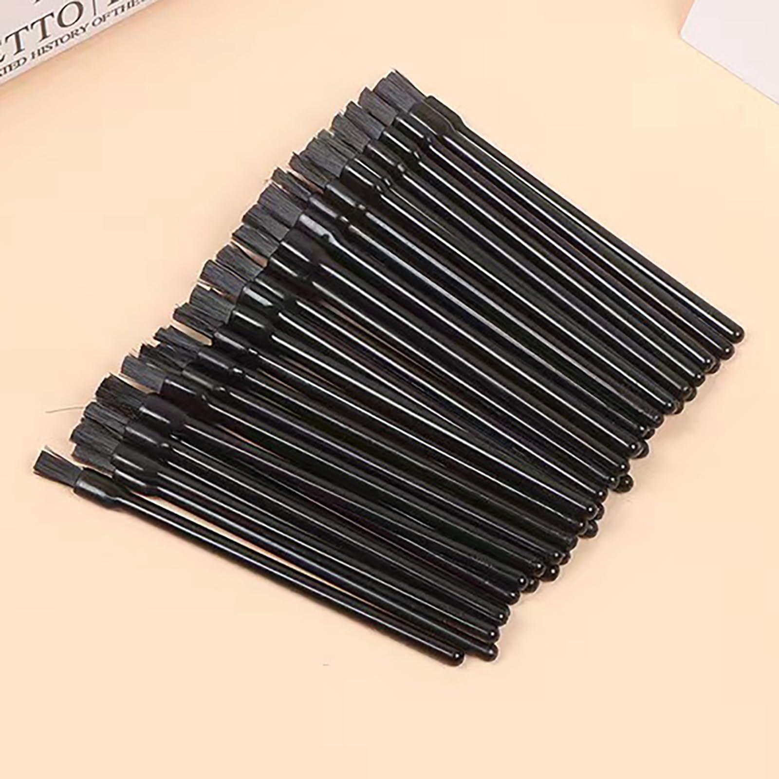 BFLCTTBD 100 Pcs Lip Brushes Disposable Lip Applicators Lipstick Lip Gloss Wand Multi-Functional Makeup Brush Tool For Nail Polish Cosmetic