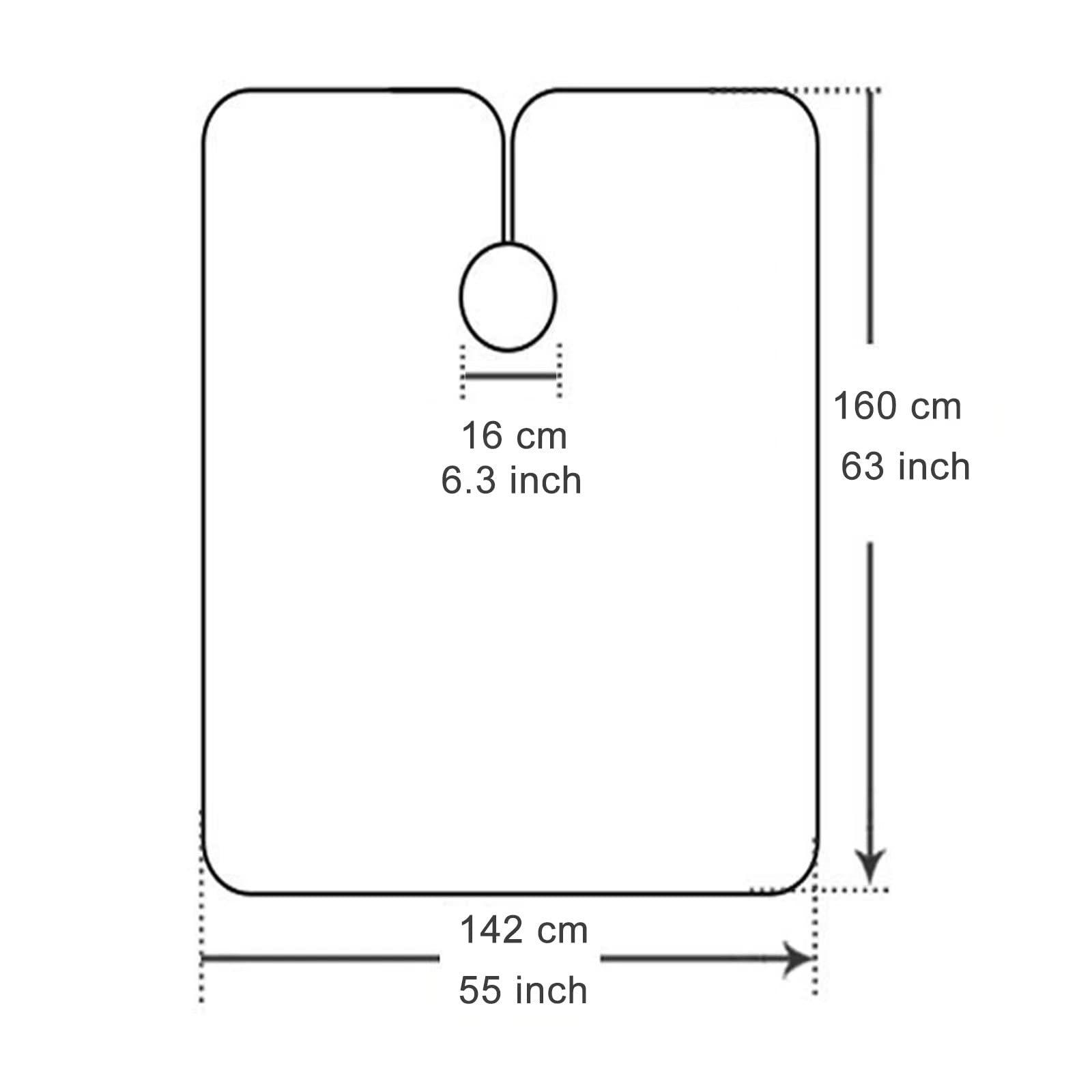 Barbohoo New Camouflage G Barber Cape for Men - Professional Salon Cape with Snap Closures - Waterproof - 63\' 56\'